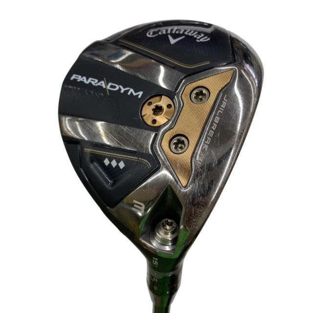 【中古】 キャロウェイ PARADYM ◆◆◆ 3W フェアウェイウッド FW TENSEI 55 for CW(PARADYM FW) (フレックスS) メンズ 男性用 右利き 右用 Cランク ゴルフクラブ
