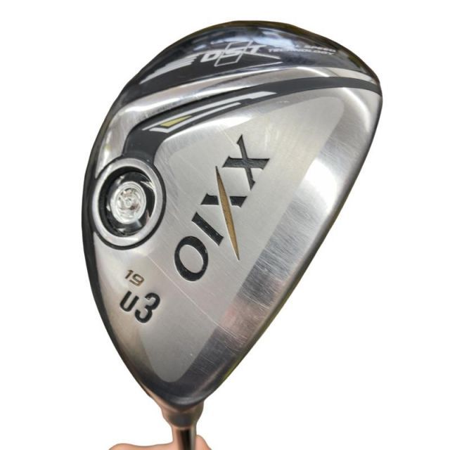 【中古】 ダンロップ XXIO(2016) U3(ブラック) ユーティリティ UT Miyazaki Melas(ユーティリティ) (フレックスS) メンズ 男性用 右利き 右用 Cランク ゴルフクラブ