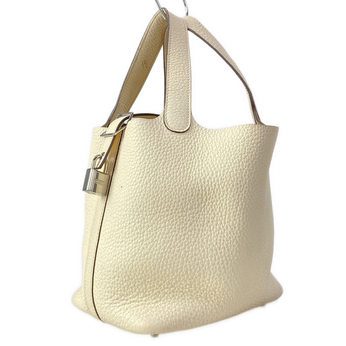 HERMES(エルメス) ハンドバッグ ピコタンロックPM ナタ シルバー金具