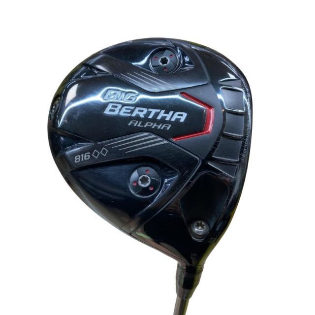 【中古】 キャロウェイ BIG BERTHA ALPHA 816◆◆ 9° ドライバー DR KURO KAGE XM60 (フレックスS) メンズ 男性用 右利き 右用 Bランク ゴルフクラブ