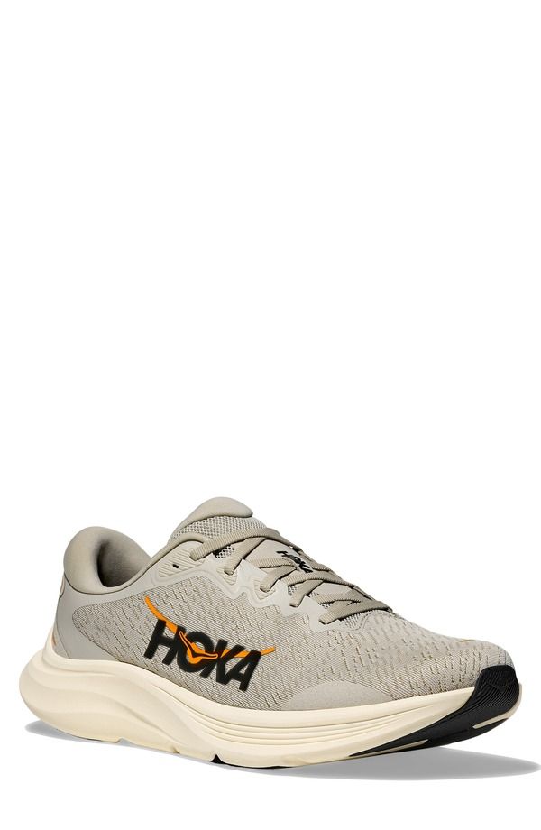ホカオネオネ メンズ シューズ スニーカー HOKA Solimar 2 Training Shoe Oyster Mushroom Yellow イエロー