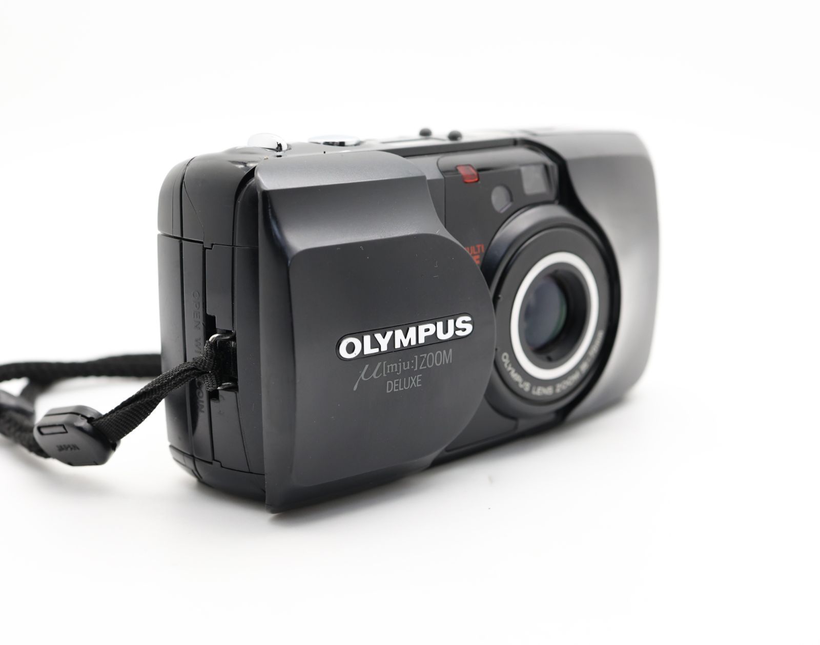 □OLYMPUS μ ZOOM DELUXE コンパクトフィルムカメラ ワケあり - メルカリ