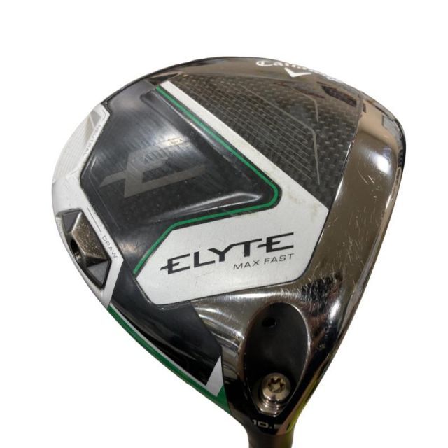 【中古】 キャロウェイ ELYTE MAX FAST 10.5° ドライバー DR LIN-Q GREEN 40 for CW(ELYTE DR) (フレックスR) メンズ 男性用 右利き 右用 Cランク ゴルフクラブ