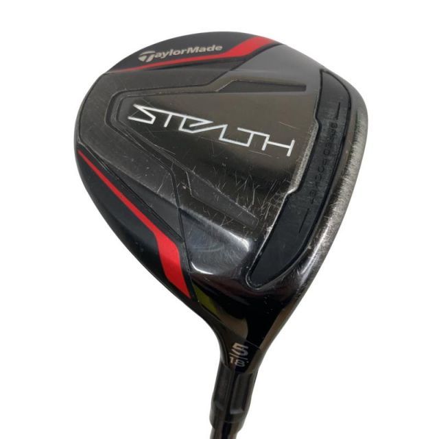 【中古】 テーラーメイド STEALTH 5W フェアウェイウッド FW TENSEI RED TM50(STEALTH FW) (フレックスS) メンズ 男性用 右利き 右用 Cランク ゴルフクラブ