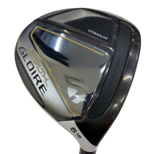 【中古】 テーラーメイド STEALTH GLOIRE 5W フェアウェイウッド FW リシャフト (フレックスその他) メンズ 男性用 右利き 右用 Cランク ゴルフクラブ