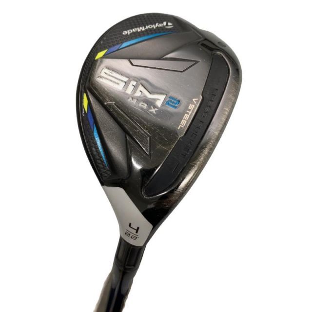 【中古】 テーラーメイド SIM2 MAX U4 ユーティリティ UT TENSEI BLUE TM60(SIM2 UT) (フレックスS) メンズ 男性用 右利き 右用 Dランク ゴルフクラブ