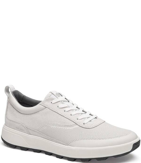 ジョンストンアンドマーフィー メンズ シューズ スニーカー スエード レザー Johnston Murphy Mens Lucas UThroat Leather Suede Sneakers Whi