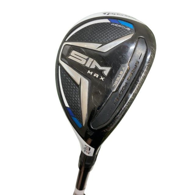 【中古】 テーラーメイド SIM MAX U3 ユーティリティ UT TENSEI BLUE TM60(UT) (フレックスS) メンズ 男性用 右利き 右用 Cランク ゴルフクラブ
