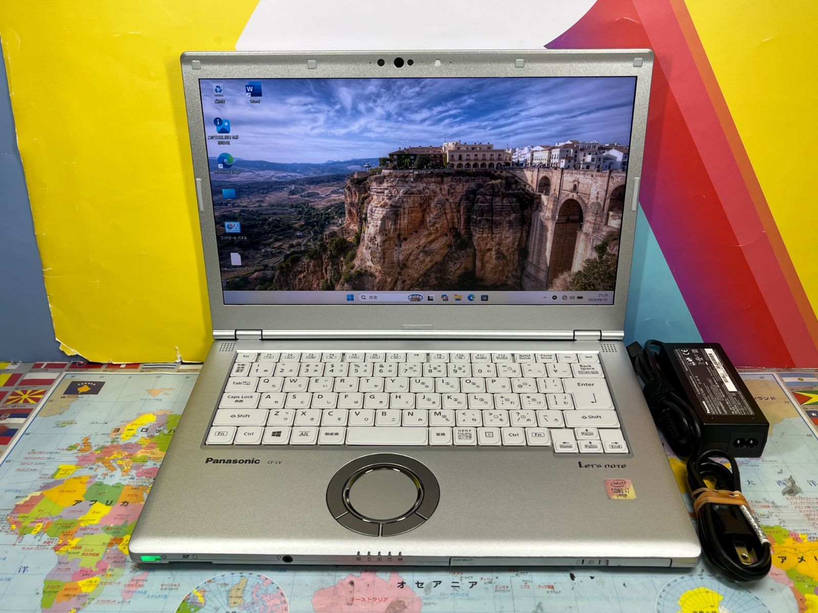 i7・16・512GB レッツノート CF-LV9 DVDマルチ 14型 良品
