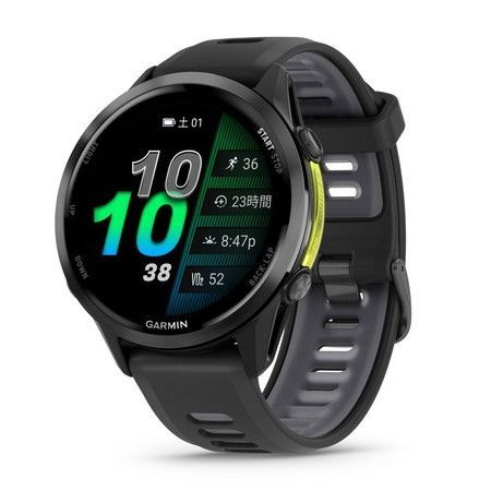 新品 未使用 ガーミン スマートウォッチ ウェアラブル 時計 GARMIN Forerunner 970 Black リファレンス 010-02969-50 フラッグシップ GPS ランニングウォッチ 6436489