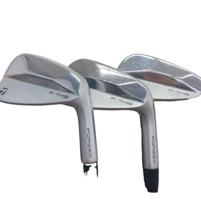 【中古】 テーラーメイド Taylor Made P・7MB(2023) 6S アイアンセット IR 純正特注シャフト (フレックスS) メンズ 男性用 右利き 右用 Cランク ゴルフクラブ