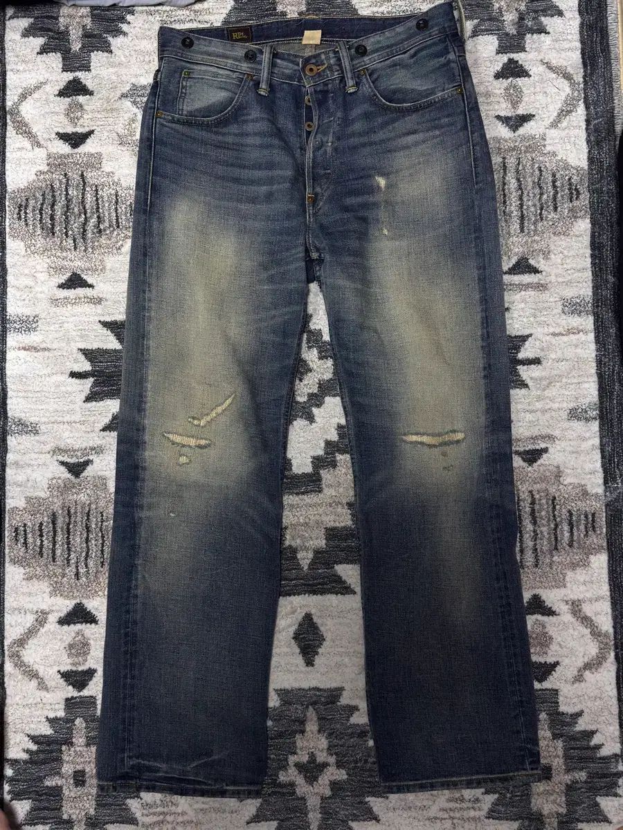 30/30 RRL ヴィンテージ FIVEポケット Howell ジーン