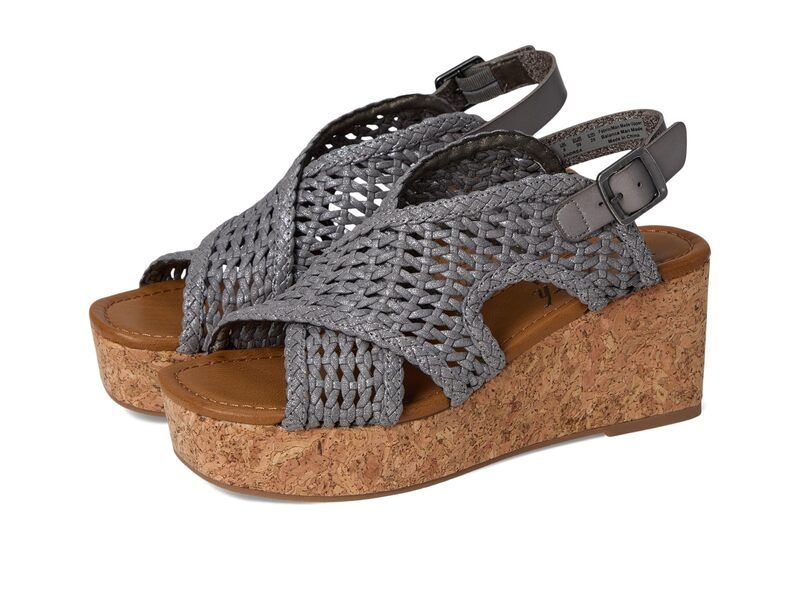 ブローフィッシュマリブ レディース シューズ ブーツ・レインブーツ Blowfish Malibu Andrea Dark Silver Metallic Fabric シルバー