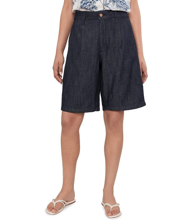 エヌワイディージェイ レディース ボトムス ハーフパンツ・ショーツ ショートパンツ デニム NYDJ Gwen Relaxed Bermuda Denim Shorts Dark Indigo インデ