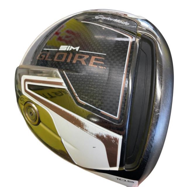 【中古】 テーラーメイド SIM GLOIRE 10.5° ドライバー DR 純正特注シャフト (フレックスS) メンズ 男性用 右利き 右用 Cランク ゴルフクラブ