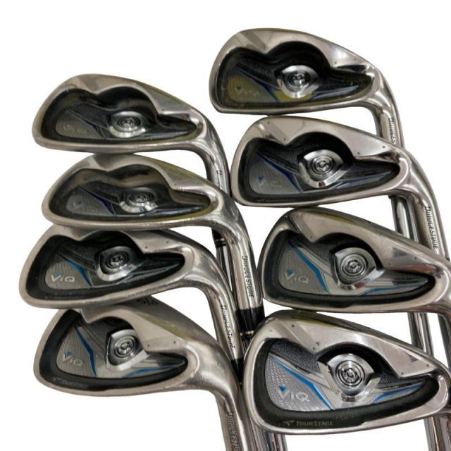 【中古】 ブリヂストン TOURSTAGE ViQ(2010) 8S アイアンセット IR Dynamic Gold (フレックスS) メンズ 男性用 右利き 右用 Cランク ゴルフクラブ
