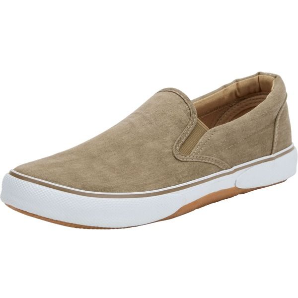 キングサイズ メンズ シューズ スリッポン・ローファー KingSize CanvaslipOn Shoes Dar khaki カーキ