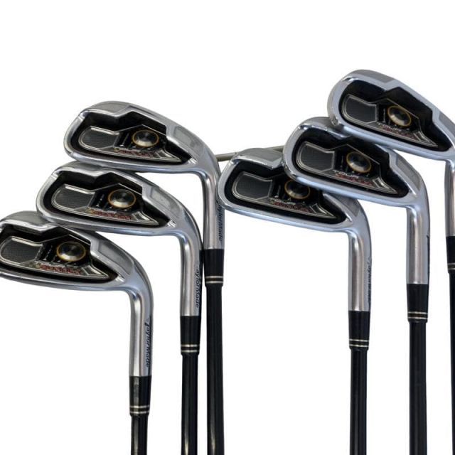 【中古】 テーラーメイド TOUR BURNER 6S アイアンセット IR RE-AX SUPERFAST 60(アイアン) (フレックスS) メンズ 男性用 右利き 右用 Cランク ゴルフクラブ
