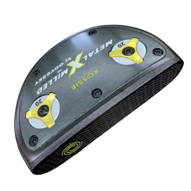 【中古】 オデッセイ METAL-X MILLED ROSSIE 34インチ パター PT スチール (フレックスその他) メンズ 男性用 右利き 右用 Cランク ゴルフクラブ