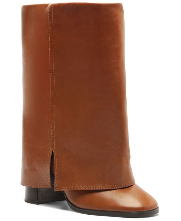 アレッツォ レディース シューズ ブーツ・レインブーツ Arezzo Womens Harper Fold over Booties Warm Caramel