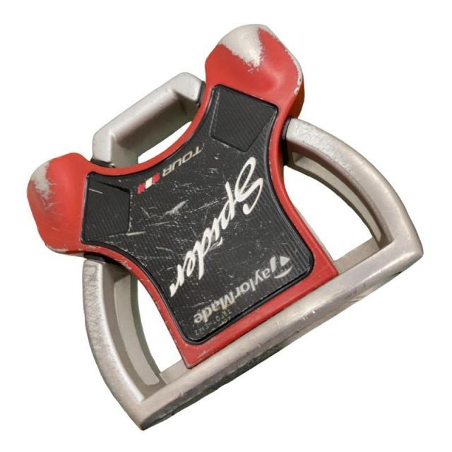 【中古】 テーラーメイド Spider Tour PLATINUM 33インチ パター PT スチール (フレックスその他) メンズ 男性用 右利き 右用 Dランク ゴルフクラブ