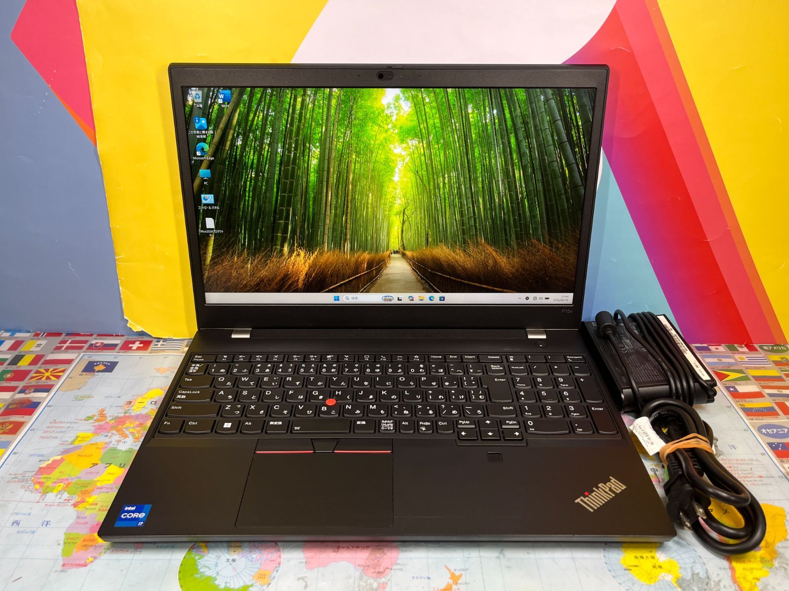 美品 レノボ Thinkpad P15V Gen2 第11世代 i7 ノートPC