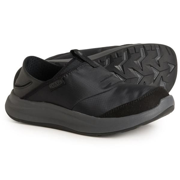 キーン メンズ シューズ スニーカー Keen Whyser Shoes SlipOns For Men Black ブラック