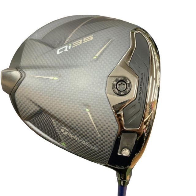 【中古】 テーラーメイド Qi35 10.5° ドライバー DR 純正特注シャフト (フレックスS) メンズ 男性用 右利き 右用 Cランク ゴルフクラブ