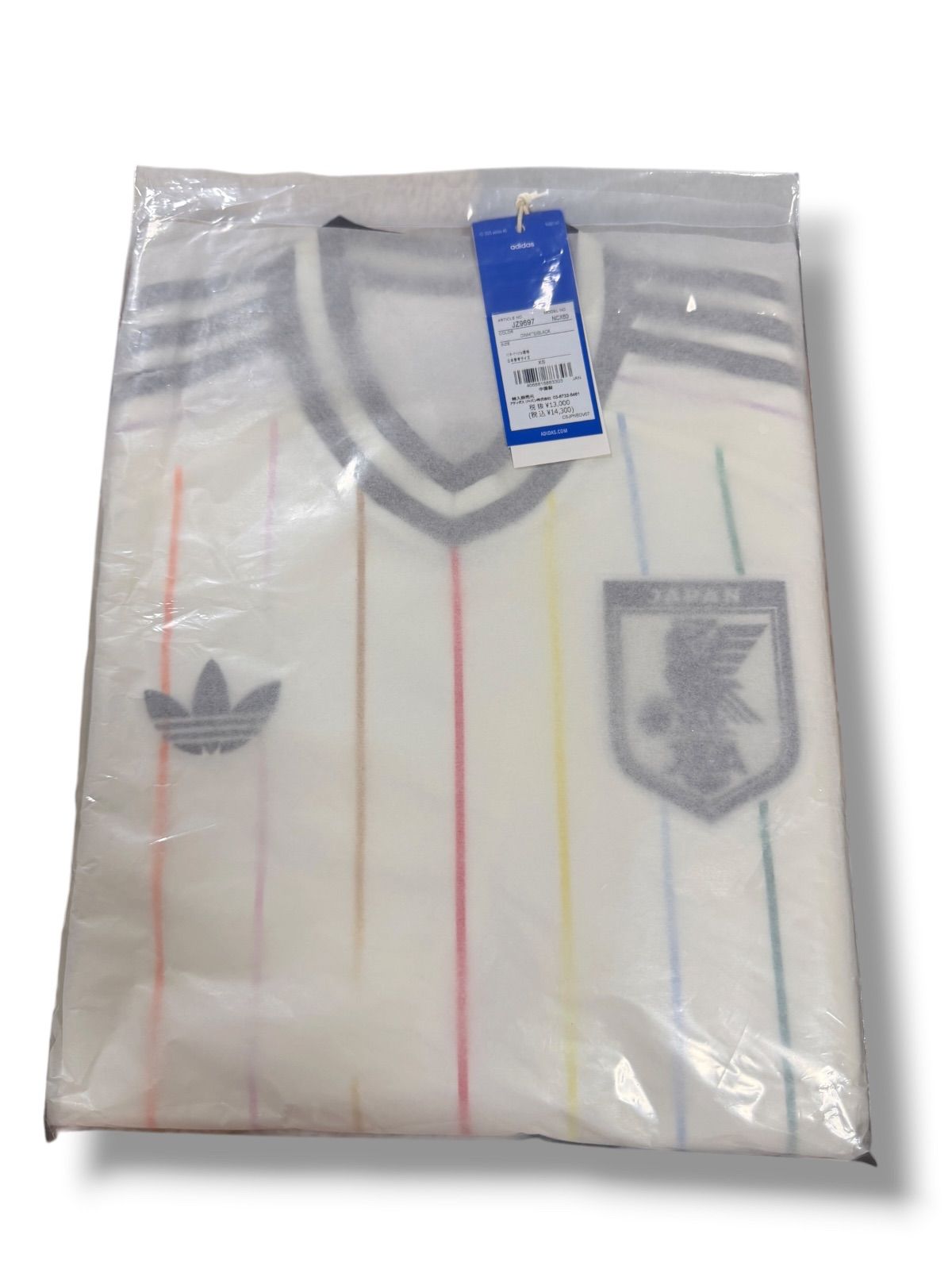 【新品未開封 XSサイズ、紫ライン】正規品 adidas公式 JFA代表 2026 アウェイ レプリカ ユニフォーム 長袖/オーセンティック 日本　アディダス