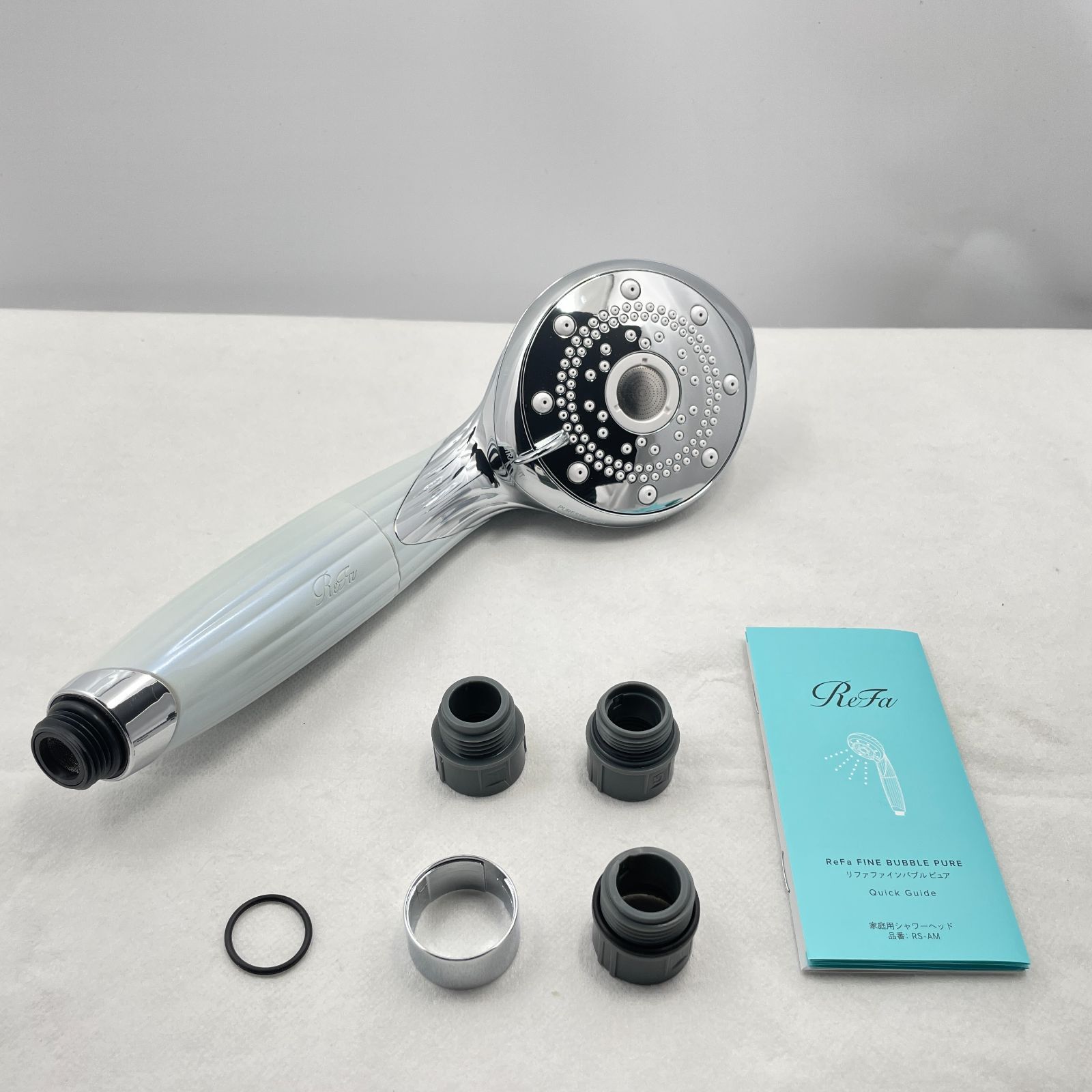 中古シャワーヘッド ☆ジャンク☆ReFa シャワーヘッド リファファインバブル ピュア