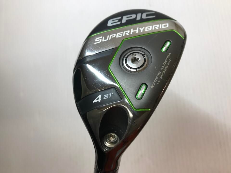 キャロウェイ　EPIC SUPER HYBRID　21度　Diamana 55 for Callaway　Sフレックス　ユーティリティ　中古【最短即日発送】
