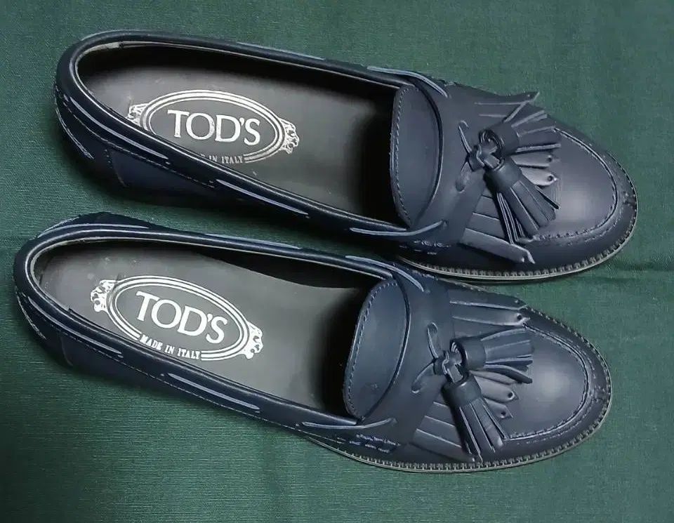 TOD'S トッズ タッセル ローファー ネイビー 36 5 (235) フルセット