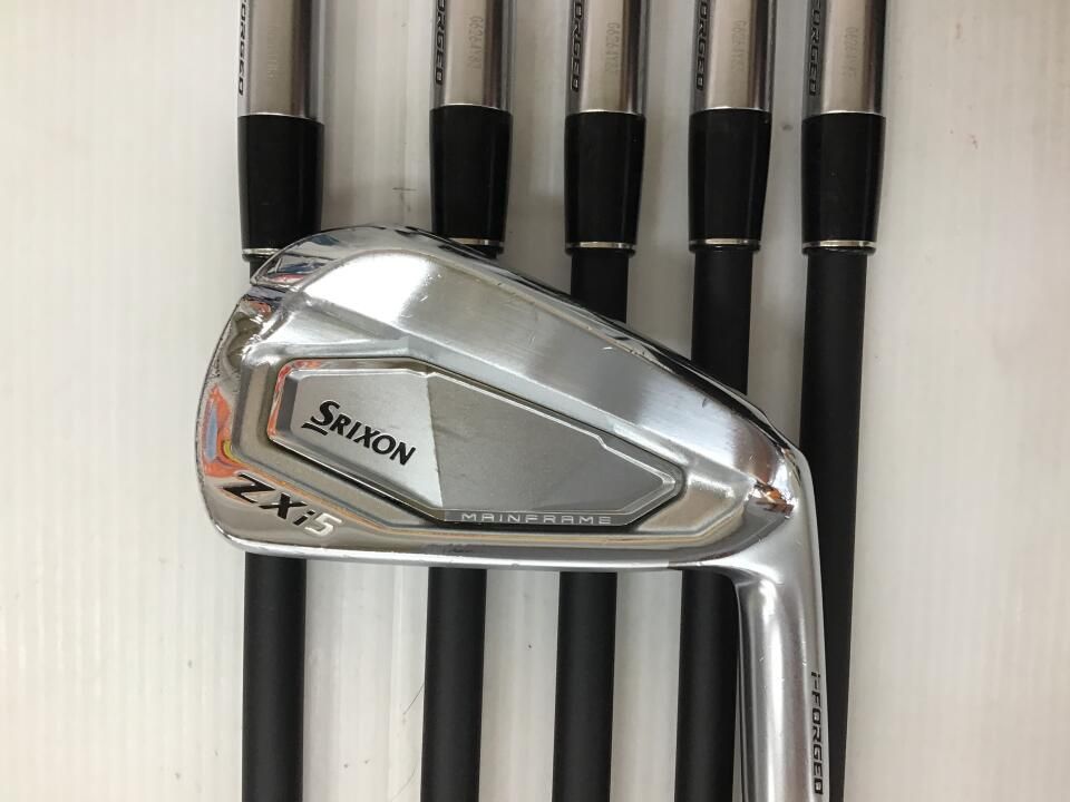 ダンロップ　SRIXON ZXi5　TRAVIL IRON 95　Sフレックス　アイアンセット　中古【最短即日発送】