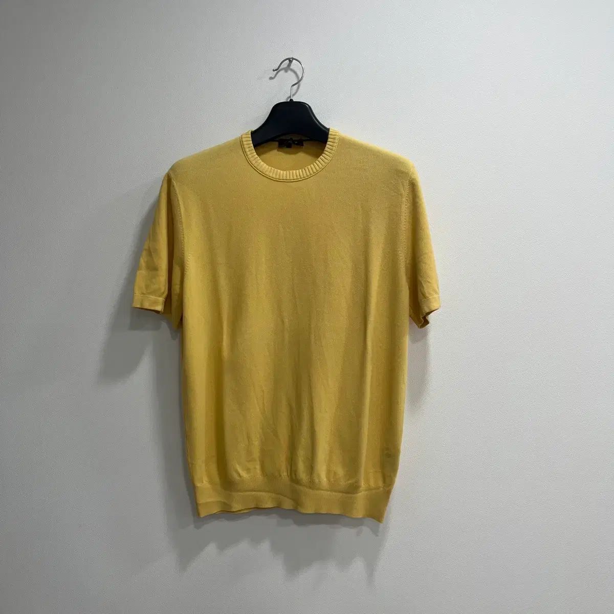 {52 Size} ロロ・ピアーナ ワッフルニット イェロー