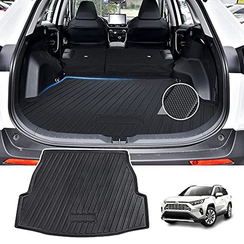R◆【真っ白な杉屋】トヨタ 新型 RAV4 50系 ラゲッジマット 3Dラゲージトレイ RAV4 2019年4月?現行 トランクマット カスタムパーツ TPO素材 純正交換 車種専用設計 カー用品 防水 滑り防止 耐摩擦 耐汚れ カーゴマット c40e5cc4