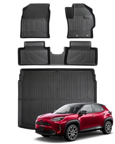 R◆トヨタ ヤリスクロス フロアマット+ラゲッジマット フルセット YARIS CROSS 2020年8月-現行 3D立体フロアマット 防水 トランクマット 防汚れ TPE 消臭抗菌 車種専用設計 カスタムパーツ 車種専用設計 取付簡単 カー 47c04a63