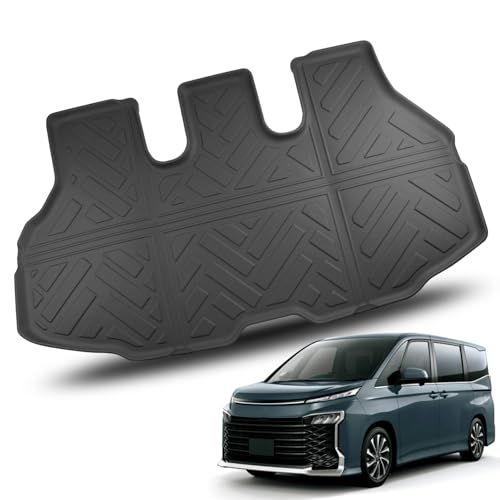R◆トヨタ ノア ヴォクシー 90系 ラゲッジマット ノア 90系 ラゲッジトレイ 3d 防水 マットヴォクシー トランクシート TPE製 滑り止めマット取り付け簡単 無臭 ブラック 汚れ キズ防止 トランクマット ノア ヴォクシー アクセサ dbbd70ce