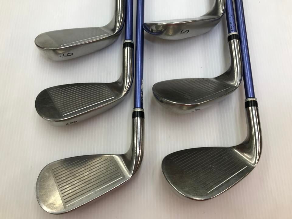 ダンロップ XXIO LADIES ブルー MP1100L ブルー Lフレックス アイアン