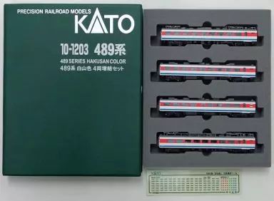 【中古】鉄道模型 1/150 489系 白山色 4両増結セット [10-1203]