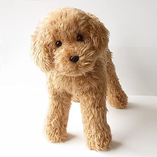 ニニアンドキノ ぬいぐるみ 犬 リアル トイプードル アプリコット 本物そっくり 母の日 クリスマス プレゼント ギフトry