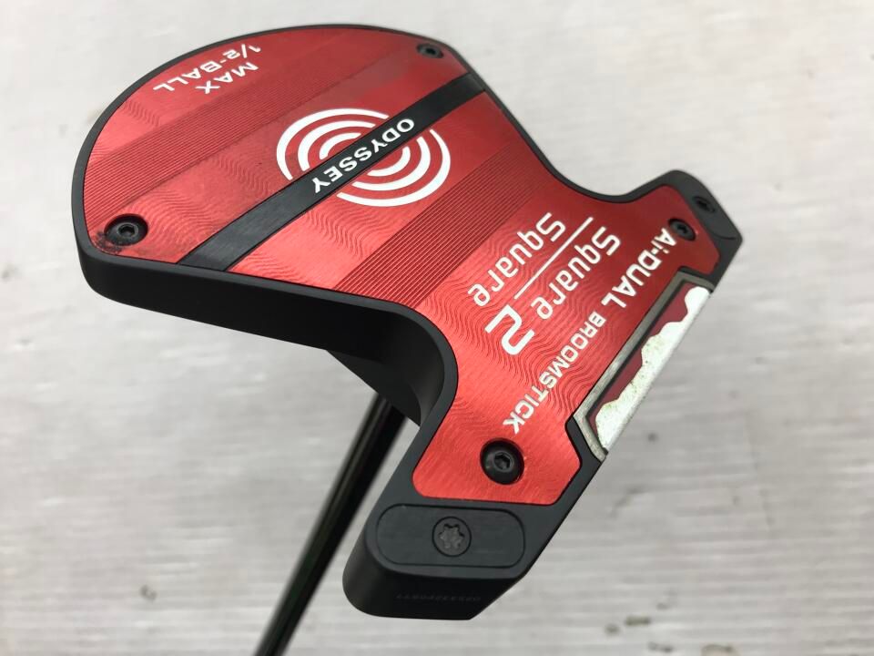 オデッセイ　Ai-DUAL S2S MAX 1/2-BALL BROOMSTICK　パター　中古【最短即日発送】