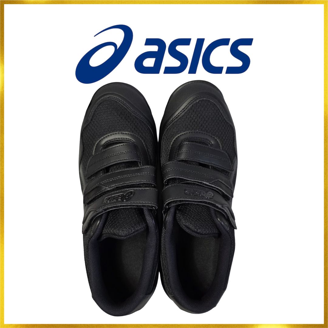 アシックス（asics）WINJOB CP215 カラー：ブラック×ブラック - メルカリ