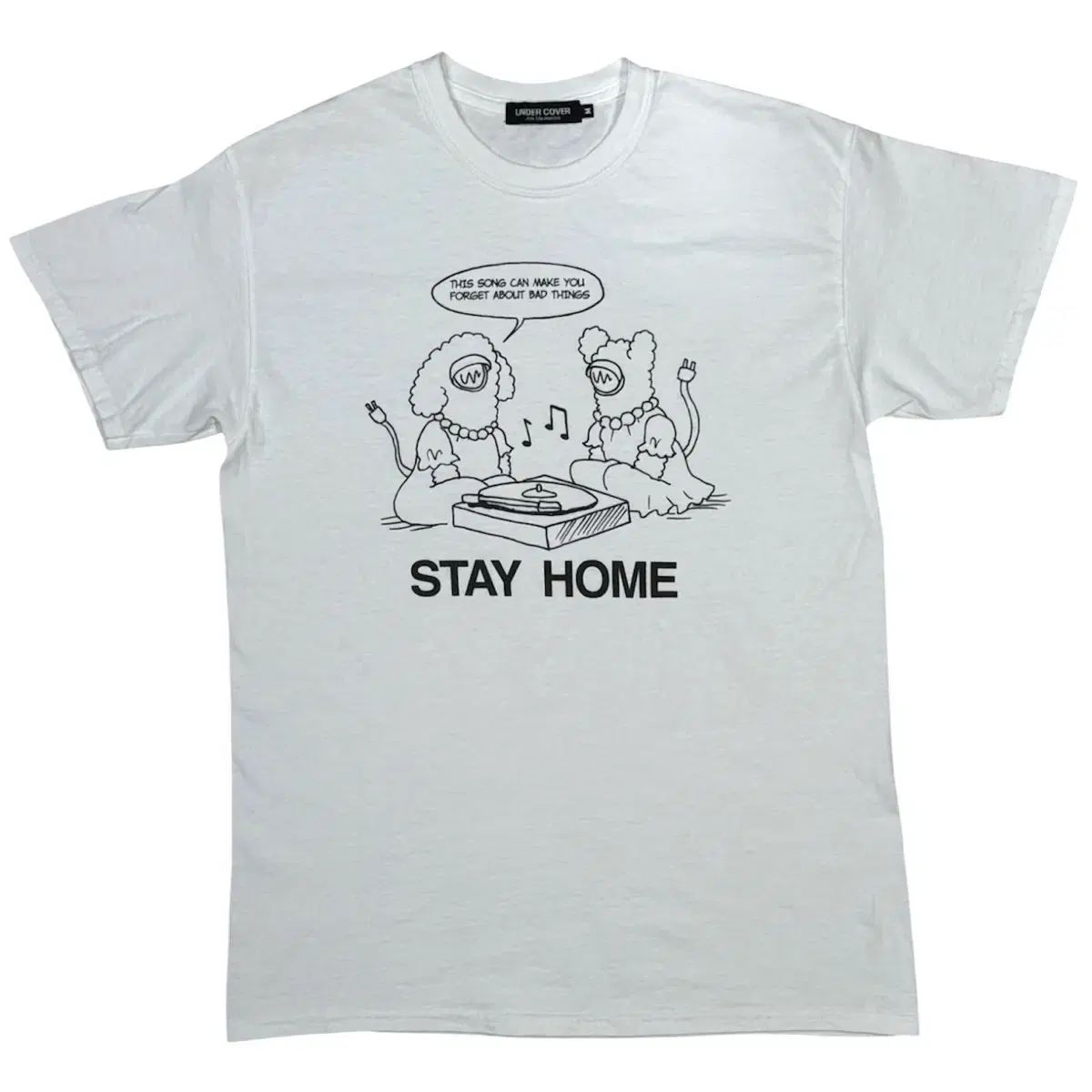 UNDERCOVER ステイホーム ジップドール 半袖 Tシャツ