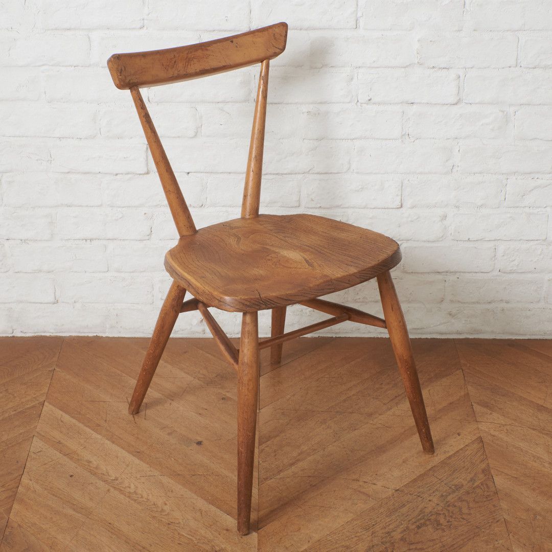超レア ERCOL スタッキングチェア アーコール 英国 ヴィンテージ
