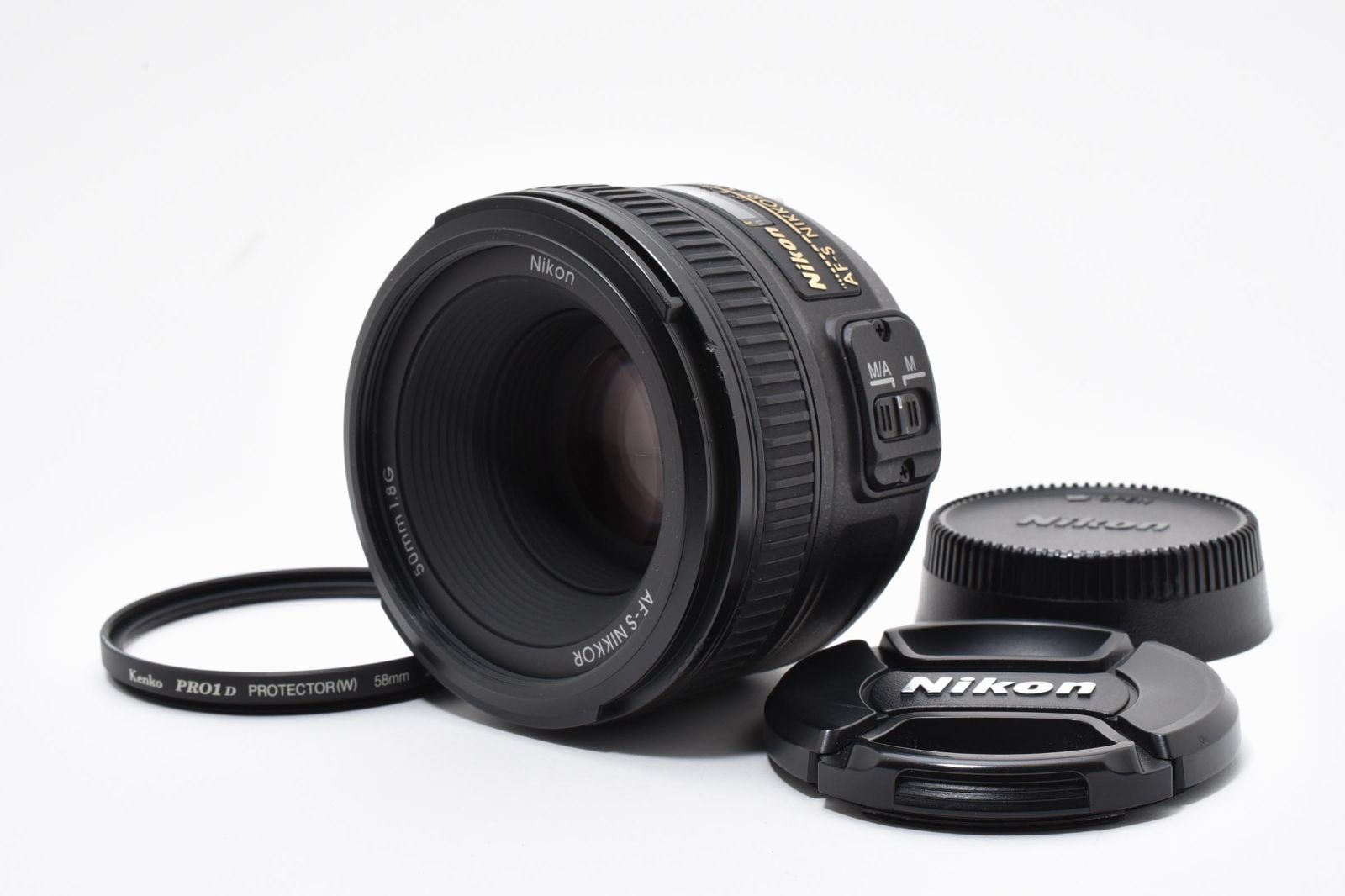 ★極上品★ ニコン Nikon AF-S NIKKOR 50mm F1.8G レンズ【単焦点・F1.8】 美品 #0746A