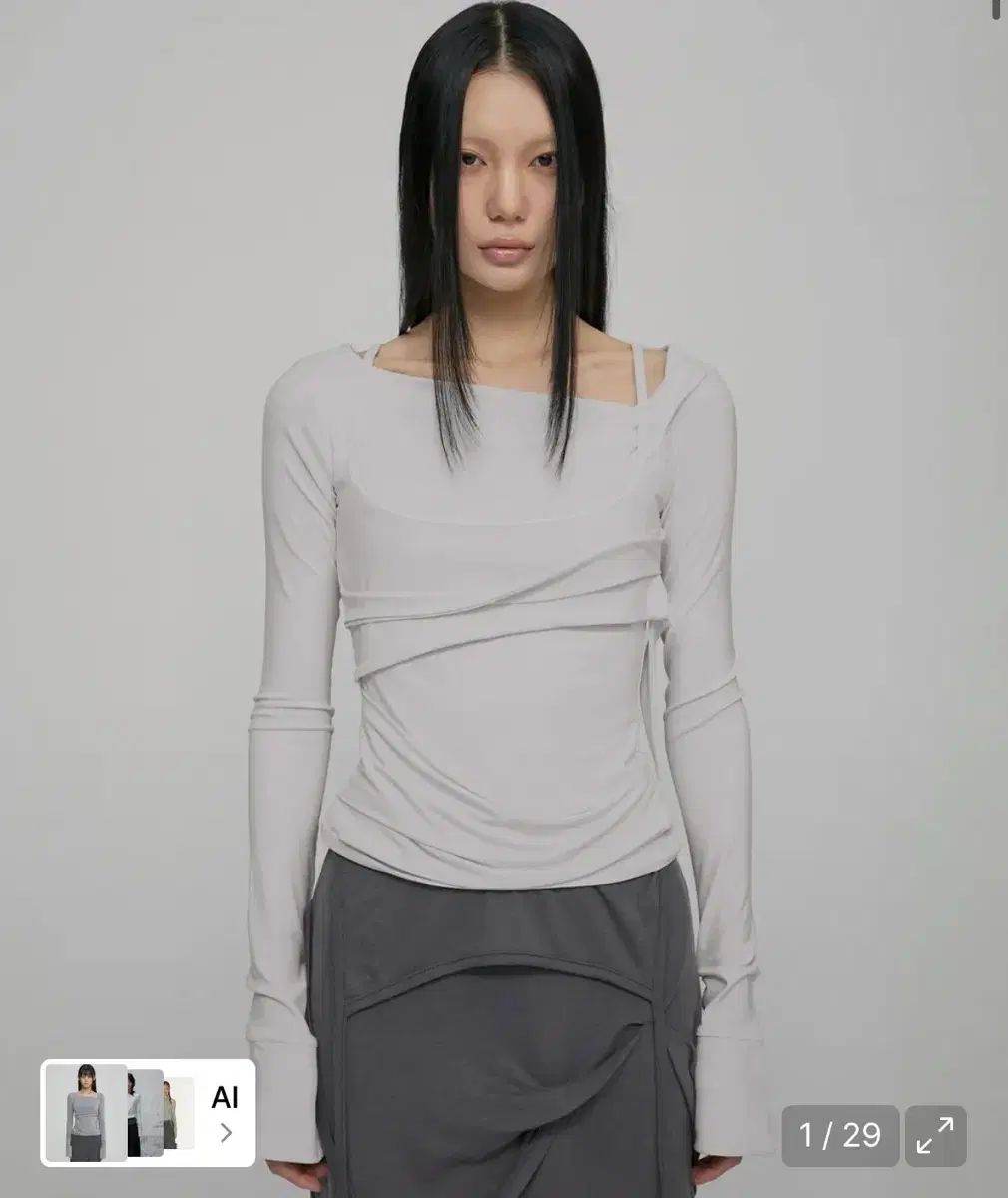 FLAREUP リーヤード Bustier Long Sleeve