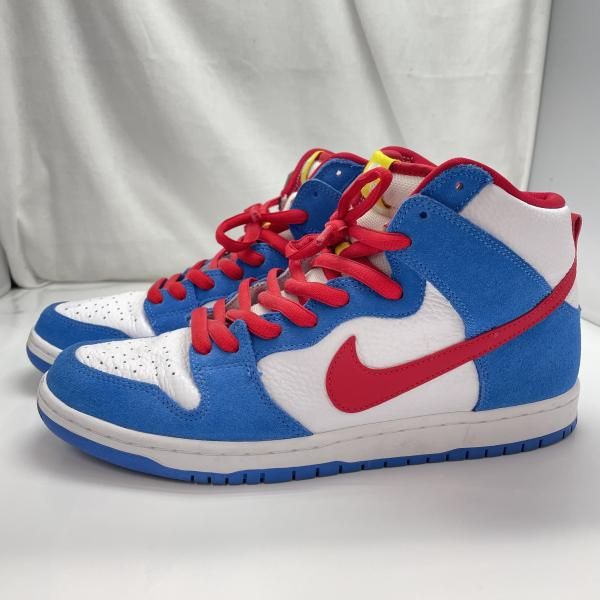 中古】NIKE SB DUNK High ドラえもん サイズ29cm CI2692-400 白/青/赤