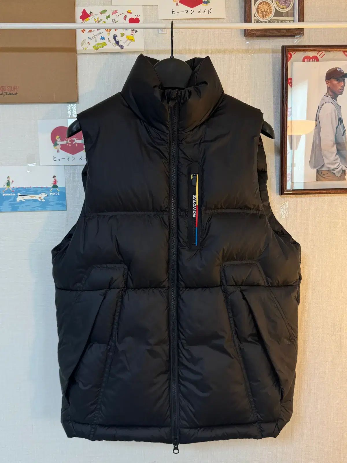 (M)SALOMON コンツアー ダウン BEST ブラック