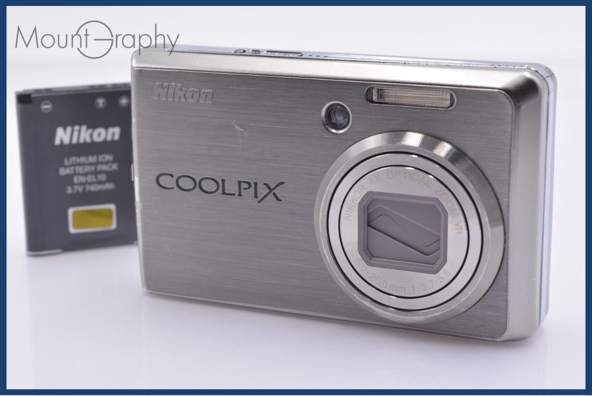 難あり ニコン Nikon COOLPIX S600 4X バッテリー付属 同梱無料 #ks454