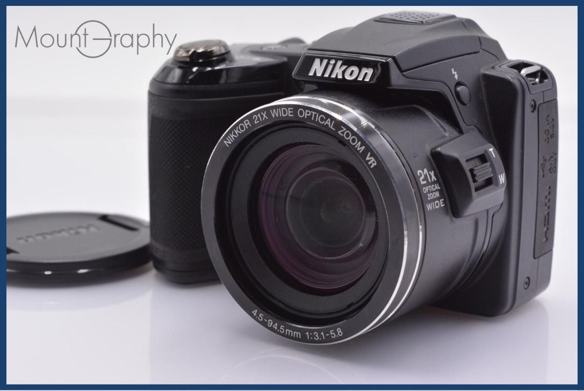ニコン Nikon COOLPIX L120 21X 単三電池仕様 前キャップ付 同梱無料 #ks462